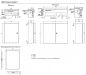 Preview: Schaltschrank 600x1000x300 mm (HBT) IP55  2-türig mit verz. Montageplatte