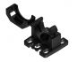 Preview: Corrugated tube holder NW23 black with flange