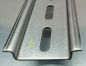 Preview: 1m DIN rail 35x7.5mm galvanized perforated