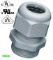 Preview: 100 M20x1,5 cable glands KB: 6-12mm long thread IP68 VDE UL plastic PA6 light grey