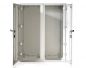 Preview: Outdoor floor standing enclosure 1250x1250x420 mm (HBT) 2-door standard door with swing lever handle