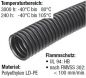 Preview: PE corrugated pipe NW7,5 schwarz I-Ø 6,5mm - A-Ø 9,9 mm