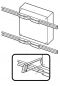 Preview: Schaltschrank Masthalterung für Breite 700-800