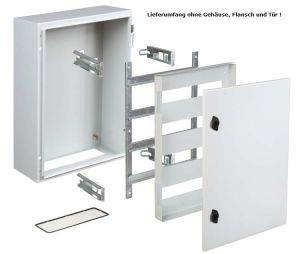 Mounting frame with field cover (housing H400xW300) - 150/200mm depth