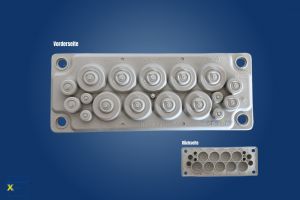 IP55 cable entry plate Multigate HTC-17