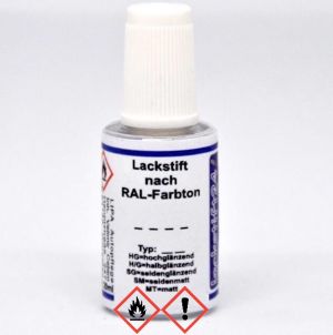 Lackstift  RAL 7035 Grau seidenmatt