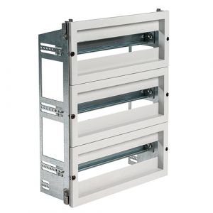 Mounting frame 800x600mm 5-row with field cover 130TE (5x 26TE)