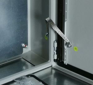 Control cabinet 600x1000x300 mm (HBT) IP55 2-door with galvanized mounting plate