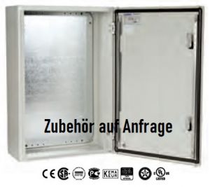 ELDON MAS1208030R5 Wall Mounting Enclosure RAL7035 IP66 single door HBT 1200x800x300 - ELDON MAS1208030R5