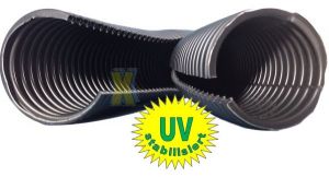 TWIN corrugated tube NW70 UV-stabilized