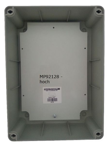 Metall-Montageplatte für Industrie-Gehäuse - 322- hoch