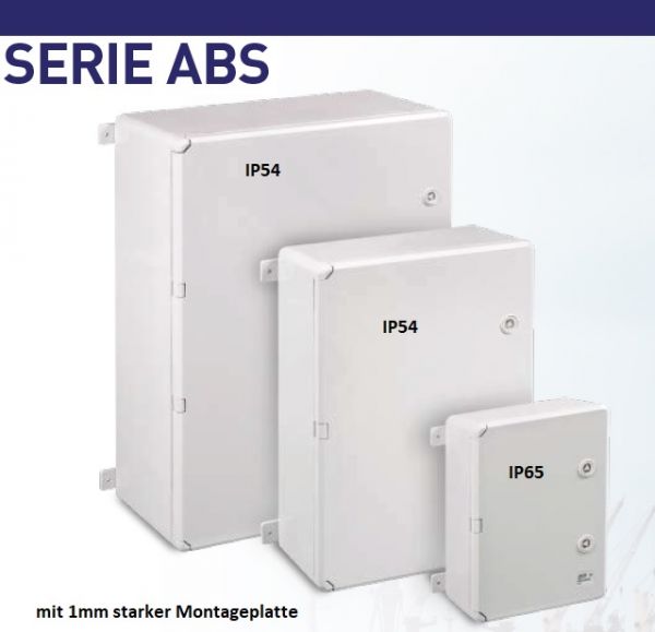 IP65 Basic ABS Wandgehäuse 30x20x13 cm