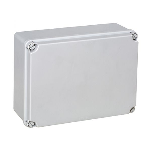 EL231 plastic housing gray 241x180x95mm LWH terminal box waterproof IP65-IP67 - PU