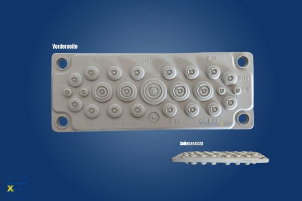 IP65 cable entry plate Multigate HTC-25