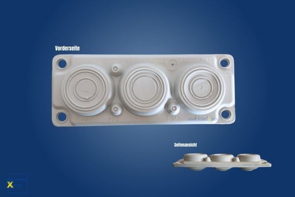 IP65 cable entry plate Multigate HTC-3