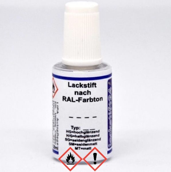 Lackstift  RAL 7035 Grau seidenmatt