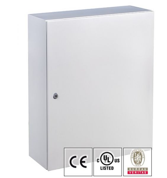 IP66 control cabinet 1200x600x300 mm 1-door 7035 - B-stock