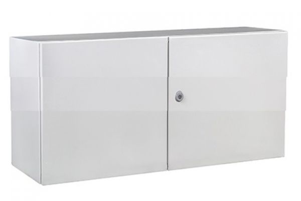 control cabinet 500x1000x300 mm HWD Sheet steel wall control cabinet 2-door IP55