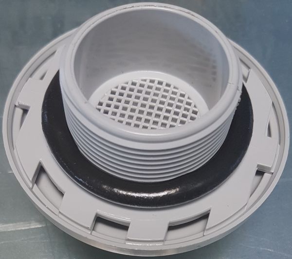 enclosure ventilation plug PG29 pressure compensation fitting IP55 RAL7035 - PU: 2 pieces