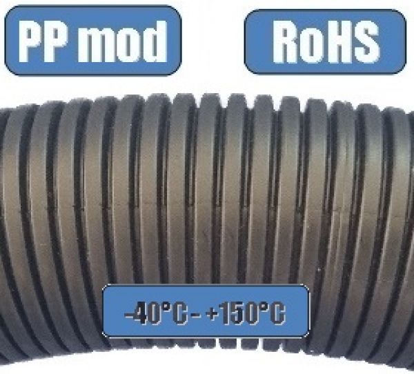 100m corrugated pipe NW6 - closed PPmod car cable protection