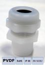 PVDF cable gland M25 KB 10-18mm with long seal