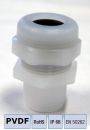 PVDF cable gland M25 KB 12-18mm with ECA