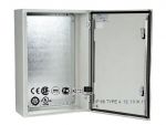 ELDON MAS0605026R5 sheet steel control cabinet 600x500x260 mm HBT IP66 1-door with mounting plate