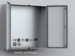 Stahlblech Schaltschrank 1200x1200x400 mm HBT mit Montageplatte